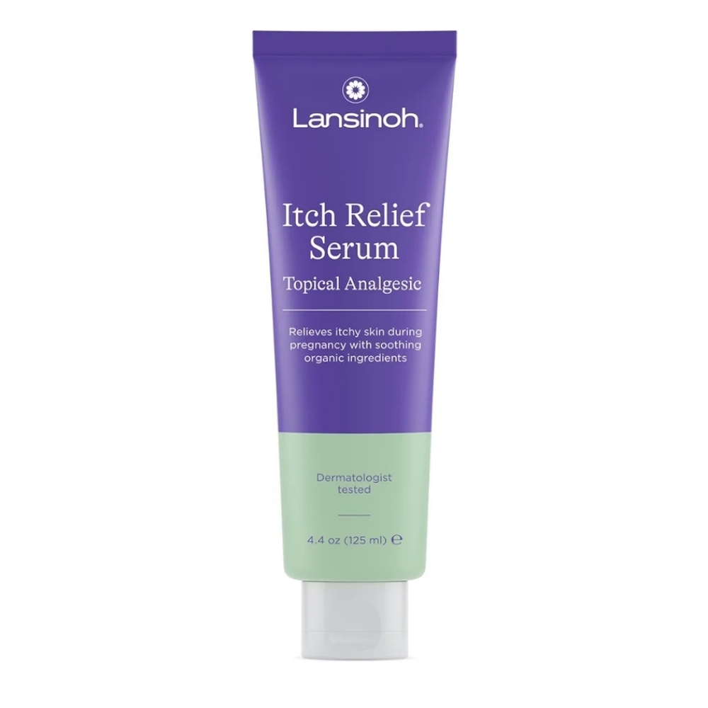 Lansinoh Anti-Itch Serum Full Size Pregnancy Skin Care Itch Relief Lotion 4.4 oz